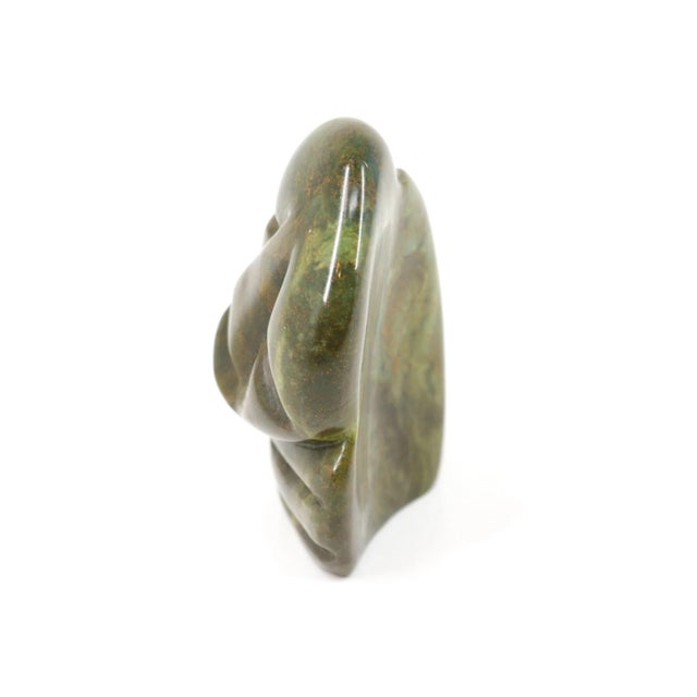 Early 20th Century Shona Stone Verdite Portrait Sculpture Mzimba Collection For Sale - Image 4 of 7