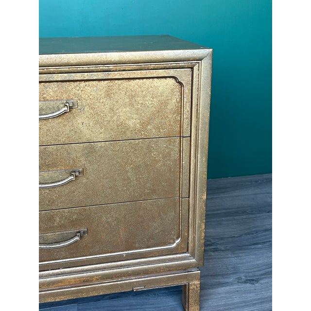 Late 20th Century Walnut Chest of Drawers Tjo For Sale - Image 9 of 14