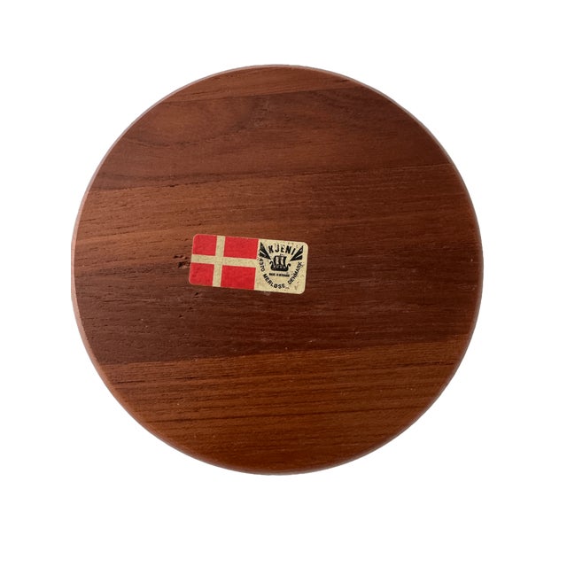 Mid-Century Modern Mid 20th Century Danish Teak Staved Bowl by Kjeni, Merløse For Sale - Image 3 of 3