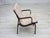 Vintage Scandinavian Chair in Furniture Wool and Dark Beech Wood, 1970s For Sale - Image 10 of 18