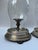 Vintage Silverplate and Glass Candle Hurricanes a Pair For Sale - Image 6 of 12
