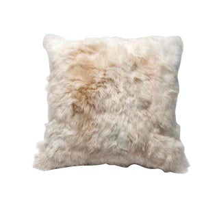 Alpaca Fur Throw Pillow For Sale