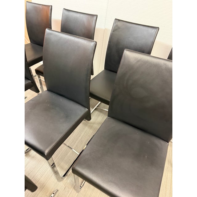 Early 21st Century Roche Bobois Amplitude Chairs, Set of Eight For Sale - Image 5 of 12