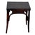 Rare late Victorian polished oak scrolling occasional table by Thonet features a distinctive four-lobed leg design crafted...
