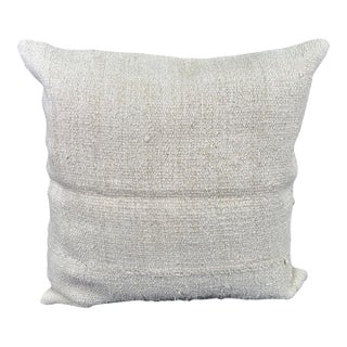 Turkish Hemp Pillow Cushion Natural Beige Pillow Cushion Cover 24x24 For Sale
