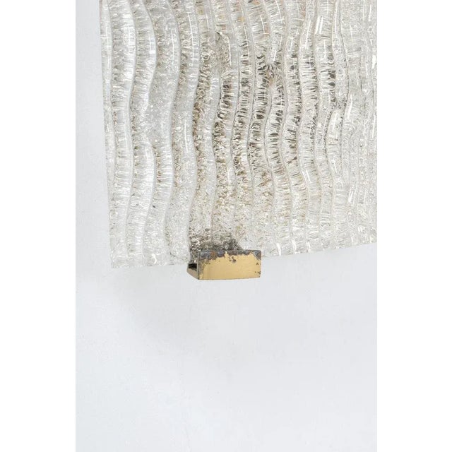 Vintage Glass Wall Lamp For Sale - Image 3 of 8