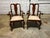 Brown Late 20th Century Vintage Henkel Harris Furniture Eight Queen Anne Style Black Cherry Dining Chairs - Set of 8 For Sale - Image 8 of 12