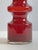 Vintage Swedish Red Glass Vase by Per-Olof Ström for Alsterfors, 1960s For Sale - Image 4 of 10
