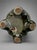 Art Nouveau Glazed Ceramic Model 4696 Vase with Relief Grape Decor from De Bruyn For Sale - Image 6 of 7