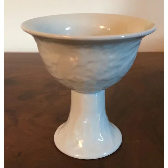 Chinese 19th Century Chinese Blanc de Chine Porcelain Footed Wine Cup For Sale - Image 3 of 11