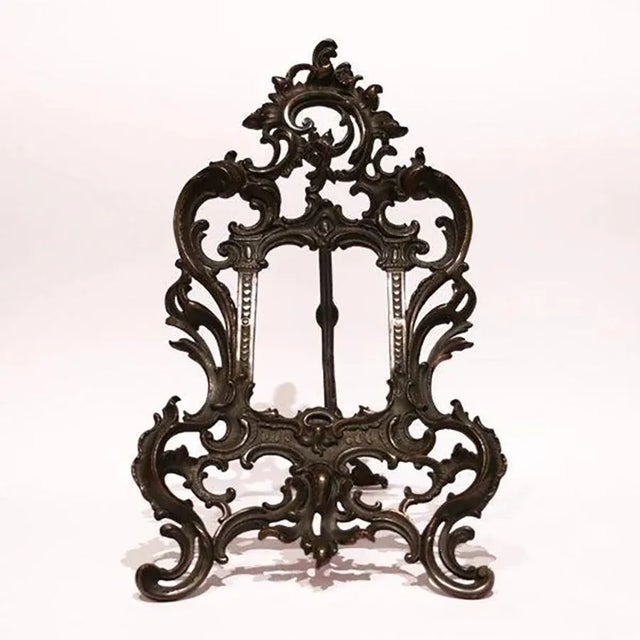 Bronze Picture Frame, 1890-1910 For Sale - Image 3 of 4