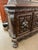French Hand Carved Dressing Cabinet With Mirrors Armoir Vines Fruit Lions Head Late 19th Century For Sale - Image 9 of 12