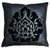 Casa Cushion in Black Leather and Suede Intarsia from Fendi, 2011 For Sale - Image 10 of 10