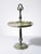 Display Stand in Green Onyx and Silver-Plated Metal, 1940s For Sale - Image 14 of 14