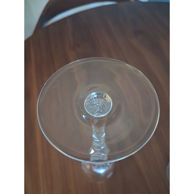 1990s Royal Doulton Millennium 2000 Crystal Champagne Flutes Celebration Set of 2 For Sale In Miami - Image 6 of 6
