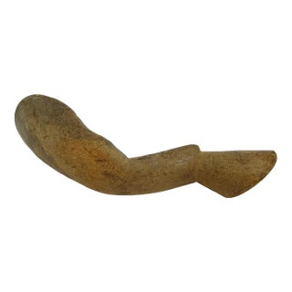 Early 20th Century Lobi Wooden Spoon Burkina Faso For Sale