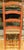 1920s Pair of Red Ladderback Chairs With Rush Seats For Sale - Image 18 of 18