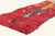 Tribal Vintage Boujad Boucherouite Moroccan Rug, 03'02 X 08'04 For Sale - Image 3 of 10