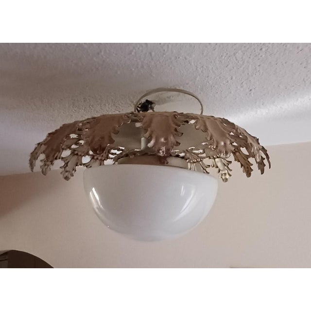 Sun Ceiling Lamp, 1960s For Sale - Image 4 of 7