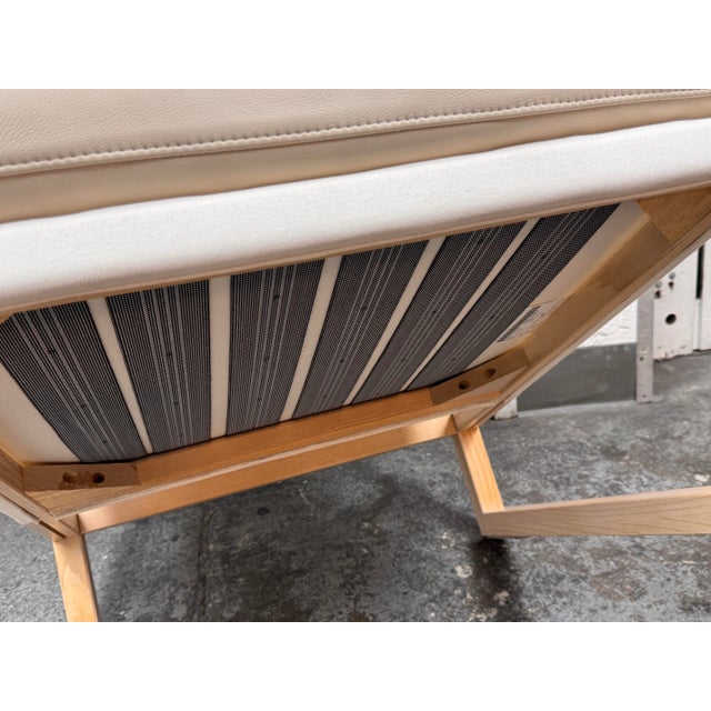 Eq3 Chiara Lounge Leather Chair For Sale - Image 11 of 12