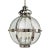 Globe Lantern in Nickel Finish - Small For Sale