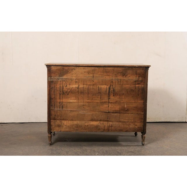 Wood French Commode with Nice Hardware & Trimmings For Sale - Image 7 of 11