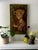 1970s 1970 Leopard Cub Wesco Reltex Framed Fabric on Board For Sale - Image 5 of 12