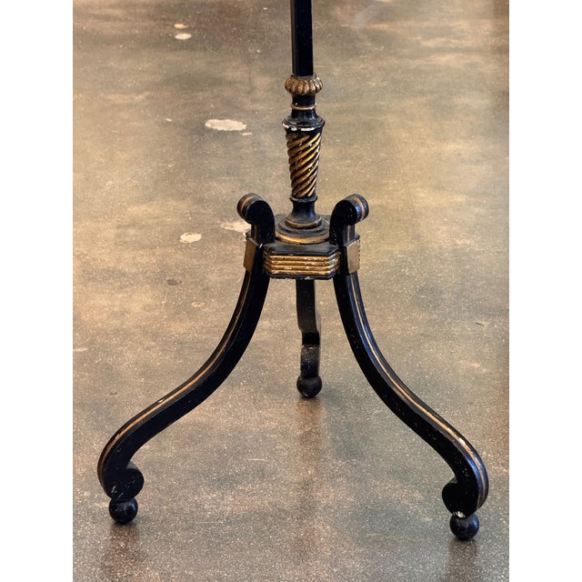 Early 19th Century English Regency Chinoiserie Candlestand For Sale - Image 4 of 8