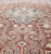 Textile Persian Heriz With Geometric Medallion in Soft Red, Gray Blue With Soft Greens 7'6 X 10'8 For Sale - Image 7 of 13