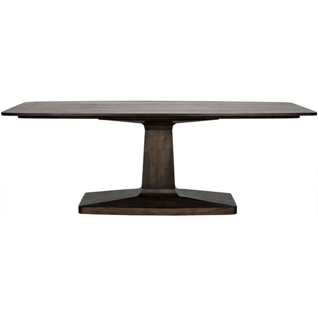 Contemporary NOIR Travis Table, Ebony Walnut For Sale - Image 3 of 3