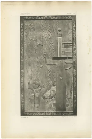 Ornamental Elegance, 1884, Paper