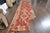 Red 1970s Vintage Handmade Wool Cotton Red Crimson Runner Rug For Sale - Image 8 of 11