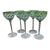 1980s Georgian Wine Glasses - Set of 5 For Sale