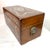 English Antique 1800's English Inlaid Mother of Pearl Rosewood Wood Dual Tea Caddy Box For Sale - Image 3 of 18