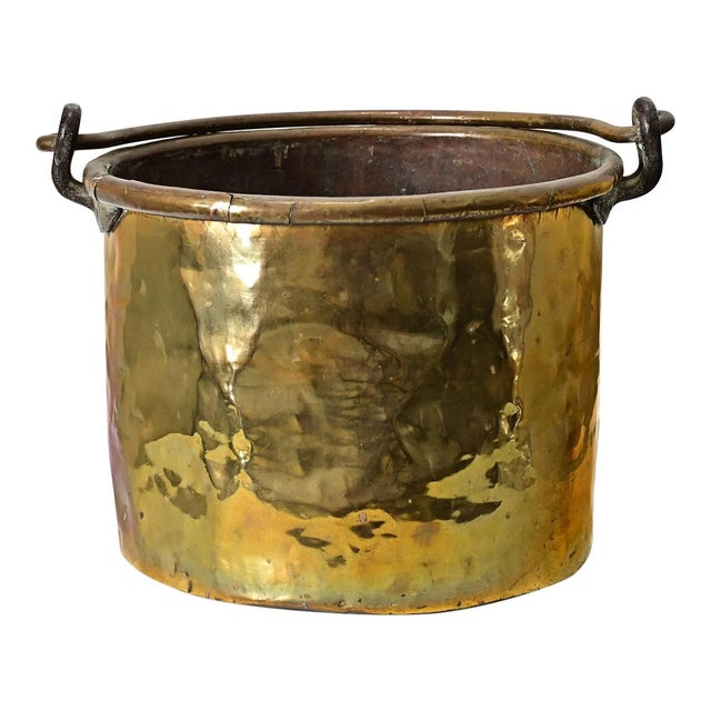 French 19th Century Brass Cooking Pot For Sale - Image 9 of 9