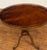 Traditional Round Mahogany Occasional Table by Leighton Hall - Showroom Sample For Sale In Atlanta - Image 6 of 12