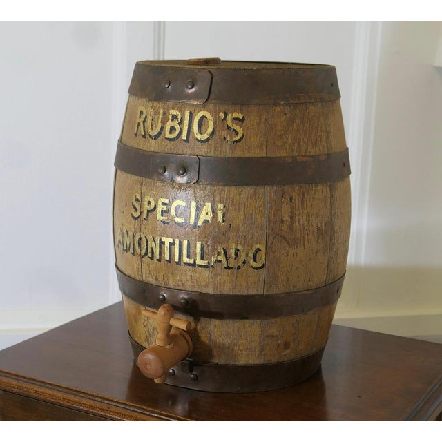 Rubios Bar Top in Oak, 1900 For Sale - Image 3 of 8