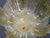 1960s 1960s Clear and Amber Graniglia Murano Flush Mount For Sale - Image 5 of 9