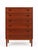 Danish Teak High Chest of Drawers attributed to Poul Volther, Denmark, 1960s attributed to Poul M. Volther for Børge Mogensen For Sale - Image 6 of 6