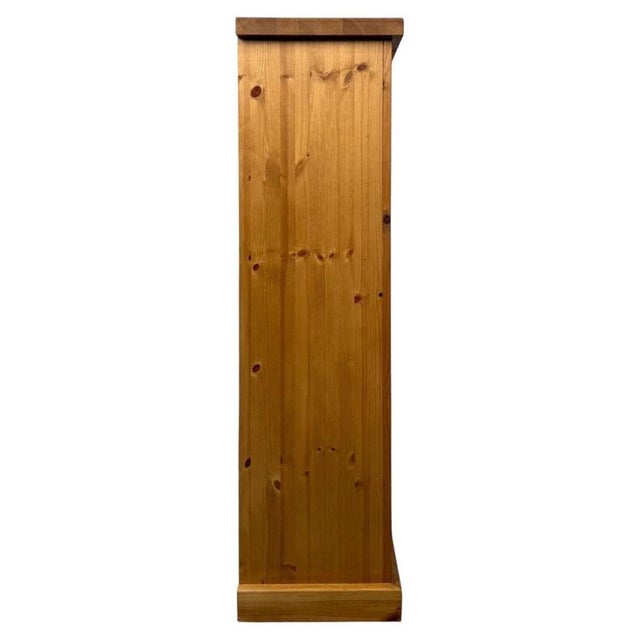 Mid-Century Pine Bookcase with Open Shelves For Sale - Image 6 of 11