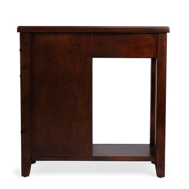 Kelton 4 Drawer Side Table, Dark Brown For Sale In Chicago - Image 6 of 8