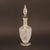 1900 - 1909 Antique Floral Etched Glass Decanter With Sterling Silver Neck C1900 For Sale - Image 5 of 8