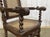 Tan Early 20th Century Louis XIII Oak Armchair For Sale - Image 8 of 18