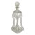Mid-Century Danish Ribbed Glass Liquor Wine Decanter by Jacob Bang For Sale