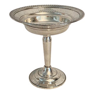 Tarlton Silver Corporation Sterling Silver Weighted Bottom Compote or Bon-Bon Dish For Sale
