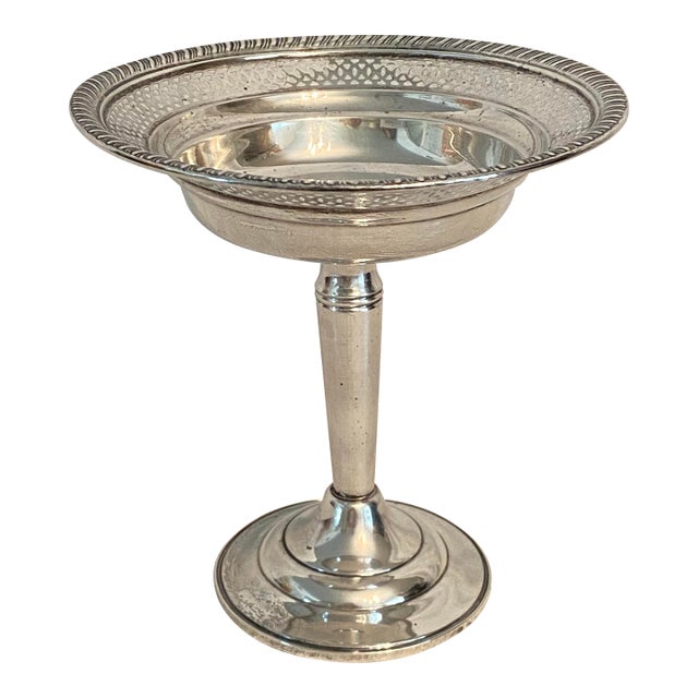 Tarlton Silver Corporation Sterling Silver Weighted Bottom Compote or Bon-Bon Dish For Sale