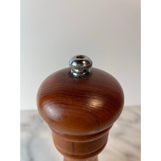 Banton by Vic Firth Hand Turned Wood Pepper Mill Grinder For Sale - Image 4 of 7