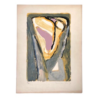 Bram Van Velde, Pale Light, 1970, Lithograph For Sale