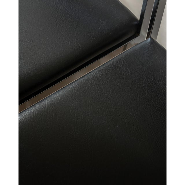 Bauhaus SM07 Dining Chairs in Chrome and Leather by Cees Braakman for Pastoe, 1960s, Set of 4 For Sale - Image 16 of 18
