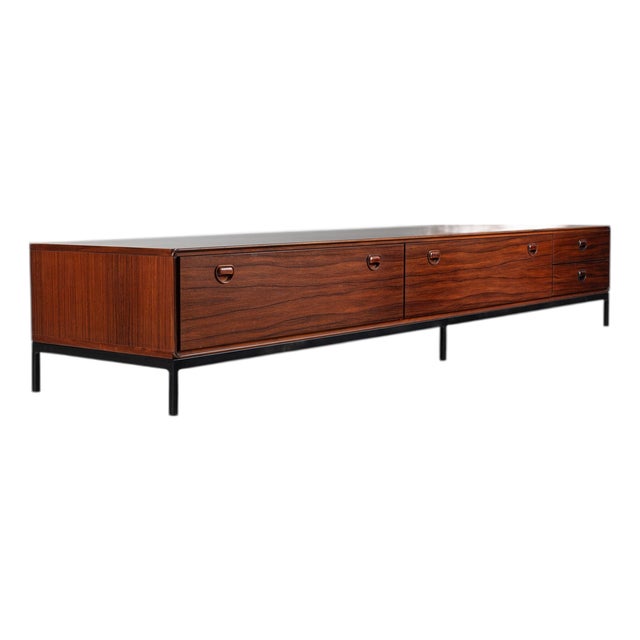 Dutch Lowboard in Rosewood by Fristho Franeker for Fristho, 1960 For Sale
